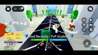 MOMENT BEFORE DISASTER ! In blox fruits Eating spin fruit on buddha  and pls make 500 subs #roblox 