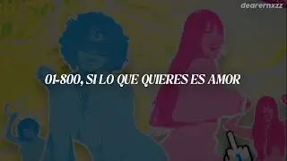 SAYURI & SOPHOLOV- 01-800 (Letra, Lyrics) (EZYA)