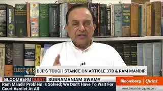 Subramanian Swamy On Modi Government's Agenda