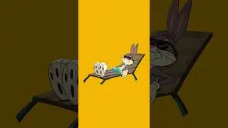 Bunny makes daffy a fool!#toonin#cartoon #WBKids#LooneyTunes#teamlooneytunes #max #funnyshorts
