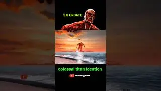 3.8 update colossal titan location 😲 # pubg / bgmi tips & tricks # viral # shorts
