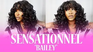 Glamzy By Sensationnel Glueless HD Crown Lace Part Wig - BAILEY |EBONYLINE.COM