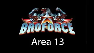 BroForce: Area 13 Gameplay Walkthrough | Alien Hunting