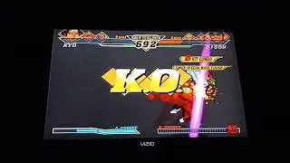 Capcom VS SNK 2 (PlayStation 2) - Team Kyo VS. Team Bison (3 on 3 Match)