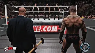 WWE 2K18 The Shield Implodes! (Seth Rollins Breaks up The Shield & Joins The Authority) - RAW 6/2/14