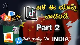 Best & Safe Alternative Apps For Chinese Apps Telugu | China Apps Telugu |  For All 59 Apps part 2
