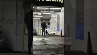 George Clooney films a scene for the upcoming Apple+movie wolves in New York City