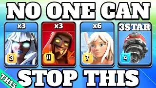 Electro Titan + Super Wizard + Healer + Battle Drill = No One Can Stop This!! Th15 Attack Strategy