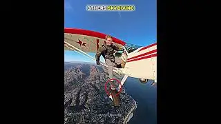 Normal drop VS Space Skydiving