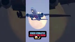 When Emirates Meets the Moon Perfect Shot 😱🌙 | Shocking CCTV & Mobile Video | Caught on Camera 😱