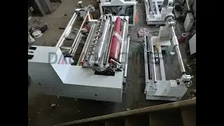 #perforation #BOPP #slitting machine with hot needle perforation