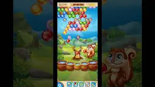 Forest Rescue Bubble Pop &ndash; Level 49 Gameplay (Mobile)