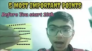 How to start Class 10th | 5 Must do tips | Watch before delete |Game changer#aajkareporter #class10