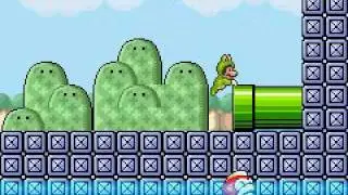 Super Mario Advance 4 Frog Suit Only Part 6 - World 3 Sea Side (2/2)