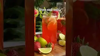 STRAWBERRY LIMEADE RECIPE🍓🍋&zwj;🟩 Find recipe on begreedyeats.com! #drinkrecipes #drinks #lemonade