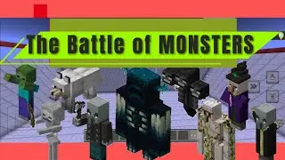 【MINECRAFT】The Battle of MONSTER　and　Challenge to WARDEN　#minecraft  #minecraftshorts
