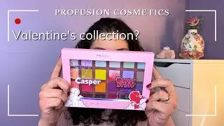 Profusion Cosmetics' Casper x Hot Stuff Palette Review! | Valentine's Day !!??