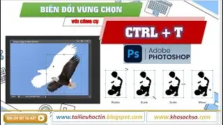 Thủ Thuật Photoshop: Biến Đổi V&ugrave;ng Chọn Với Ctrl + T (Free Transform)[Khosachso.com]