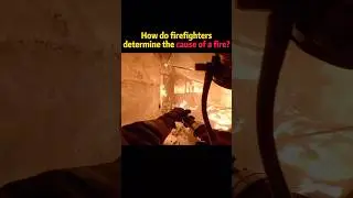 Как пожарные определяют причину пожара? #знания #наука