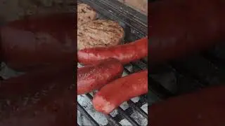 Kefalonia BBQ Pork Burger and Cured Sausage #shorts