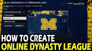 Как создать онлайн-лигу Cloud Dynasty League в студенческом футболе 26