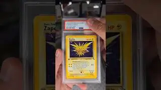 $70 Pokemon Card 🫠 1999 Zapdos First Edition Fossil #pokemon #tcgcommunity #pokemoncards #pokemontcg