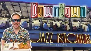 Jazz Kitchen Coastal Grill & Patio NEW Menu & Decor | Review | Downtown Disney | Disneyland Resort