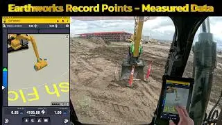 SITECH Intermountain Earthworks Recording Points Measured Data Management