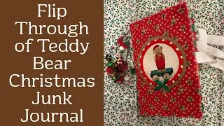 Перелистайте рождественский журнал Teddy Bear