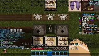 donut smp live /LOOTDROP/Gamling min: 2m max: 30m/Auction/Rating Base/ maybe competition