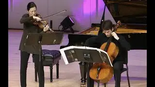 Ravel: Sonata for Violin & Cello | Soh-Hyun Park Altino, violin & Leonardo Altino, cello
