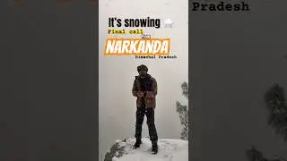 Last chance guys it&rsquo;s snowing 🌨️☃️❄️#yt #viralshort #ytshorts #snow #snowing #himachalpradesh