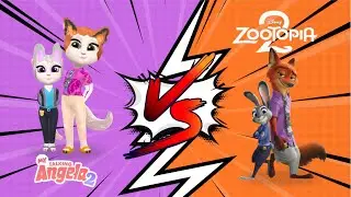 My Talking Angela 2 Cosplay Makeover 🐰🦊 Zootopia 2 | Cute Transformation