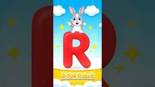 R for Rabbit  Learn Letter R for Kids  ABC Phonics Preschool Learning #earlychildhoodeducation