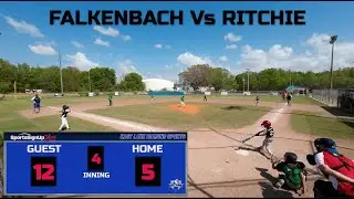 East Lake Minors Baseball - Falkenbach Vs Ritchie