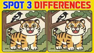 Brain-Busting Spot the Difference Game: How Many Can You Spot Fast? (Normal)