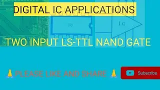 TWO INPUT LS-TTL NAND GATE