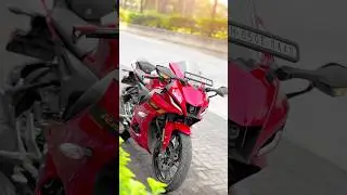 NEW 2025 R15 V4 METALLIC RED🔥 #yamaha #yamahar15v4 #black #bike#automobile #trend #r15v4 #shorts