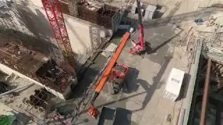 Zeesluis IJmuiden in vogelvlucht