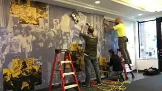 Wall Mural for Art Aids America, Chicago