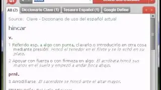 Definici&oacute;n de hincar