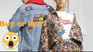 Would you buy adult Nintendo Levi' themed mario clothing?