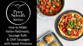 Masterclass Cook Along Live with Peter Sidwell making three dishes for fathers day.