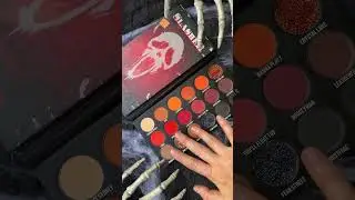 Slasher Eyeshadow Palette Swatches