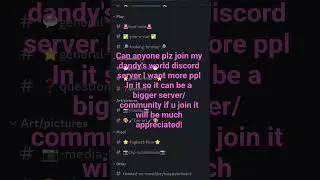 Link for the server will be in the comments #dandysworld #dandy #discord #discordserver