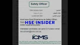 HSE EHS Job Opportunities   September 2020 (2)