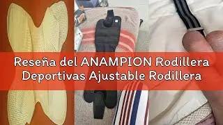 Rese&ntilde;a del ANAMPION Rodillera Deportivas Ajustable Rodilleras Menisco y Ligamentos con Estabilizador