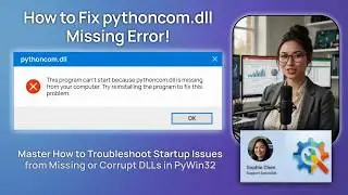 How to Fix pythoncom.dll Missing Error!