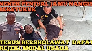 SUMPAH KAGET BANGET LIHAT  IBU PENJUAL JAMU KELILING NANGIS SUJUD SYUKUR DAPAT TAMBAHAN MODAL USAHA