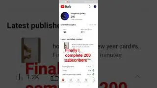 finally I complete 200 subscribers. give your support#shorts #snigdha 's gallery #sabscribers 😲🔥🙏🙏